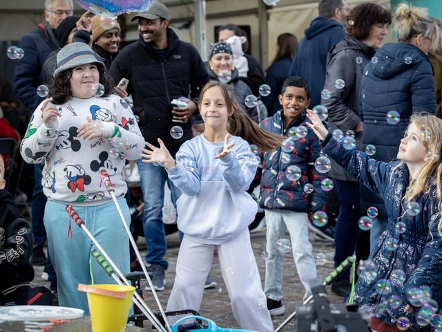 The Northamptonshire Day celebrations took place in Northampton Market Square on Saturday, October 25
