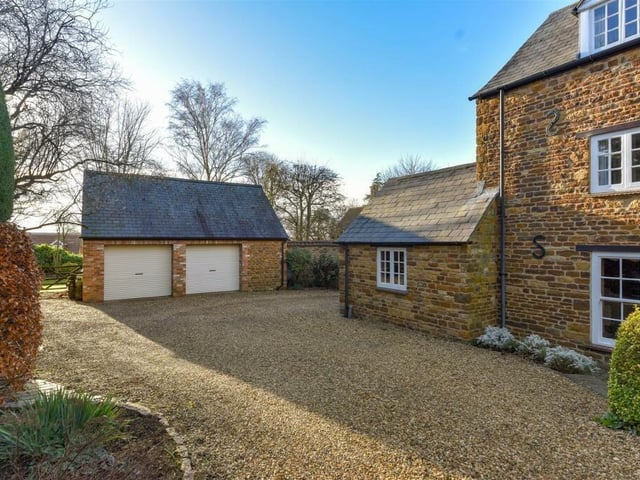 The house and gardens covered a third of an acre, with space for multiple vehicles
