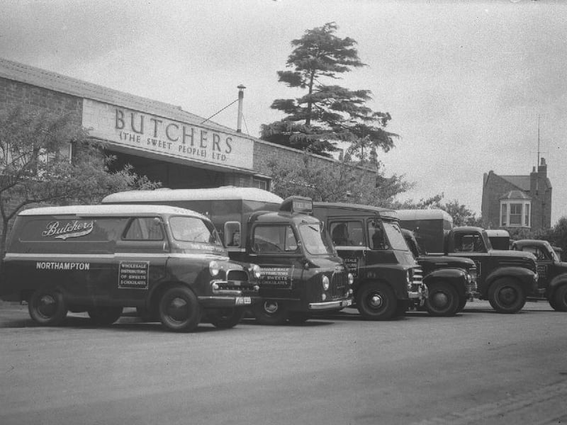 Chamber of Trade feature on Butchers (The Sweet People) Ltd, wholesale distributers of sweets and chocolates, Balmoral Road, Northampton, June 6, 1959