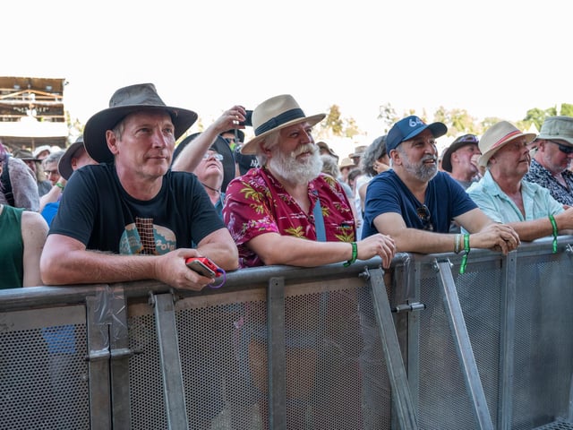 Fans at Cropredy Convention, Thursday, August 11, 2022. Photo by David Jackson.