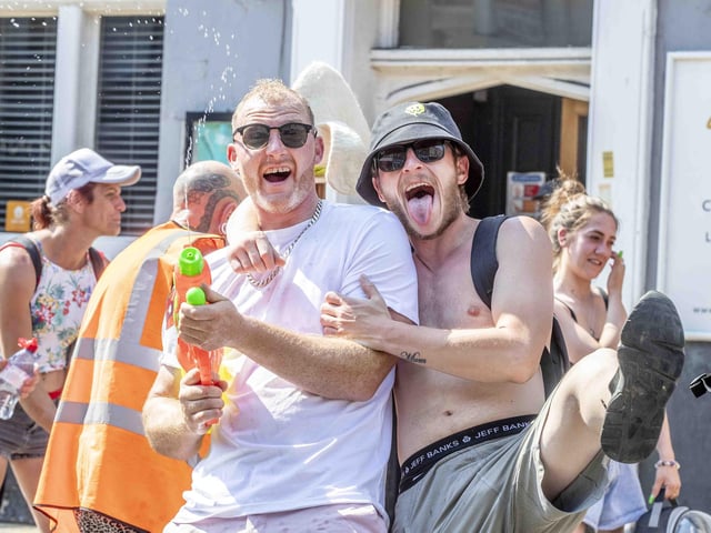 The sun shone as the carnival parade made its way through Northampton town centre on Saturday June 10.