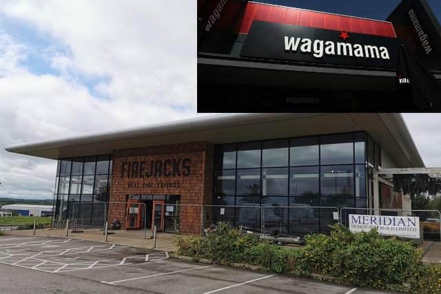 The former Firejacks in Sixfields is set to reopen as a Wagamama on October 16
