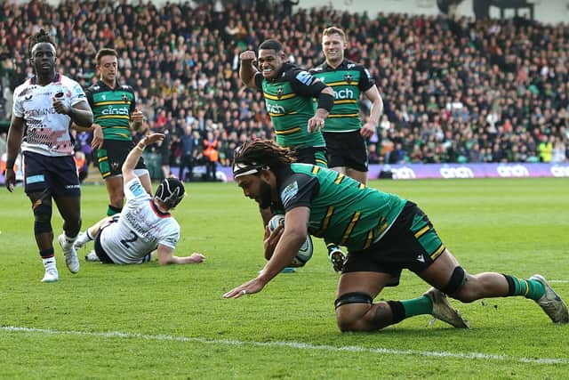 Lewis Ludlam scored for Saints during the first half