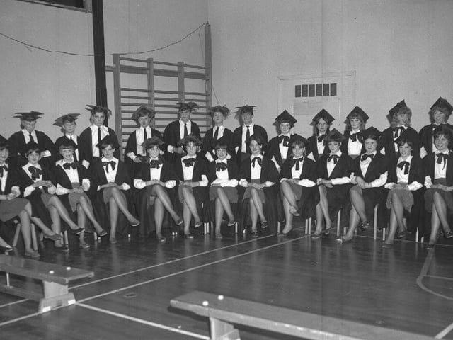 A school graduation in 1966