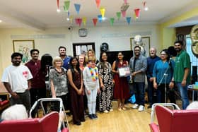 Oaklodge Care Home, in Duston, marked the milestone on October 16