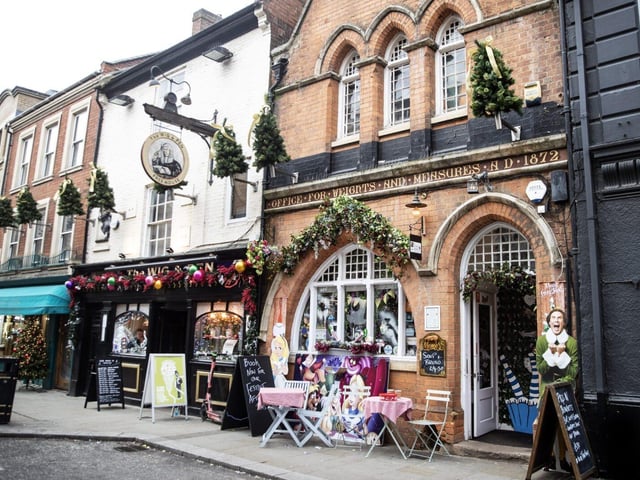 Christmas shoppers enjoyed the festive celebrations in Northampton's Cultural Quarter on Saturday