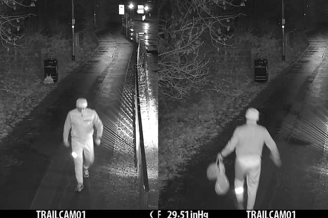 Bags of cat litter have been illegally dumped in Banbury Lane.