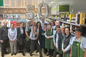 Waitrose, in Harborough Road, has remained on the same site since the shop was first built in 1973 and celebrated the five decade milestone on June 5.