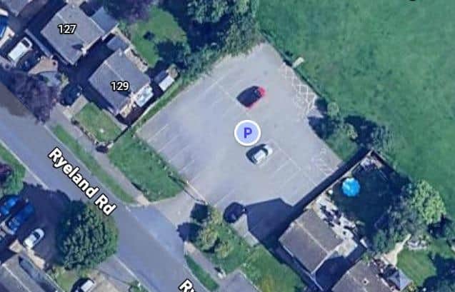 The incident happened in Ryeland Road car park, Duston.