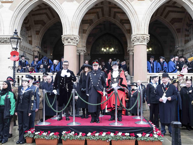 Remembrance Day 2023, Northampton. (Pictures: Kirsty Edmonds)