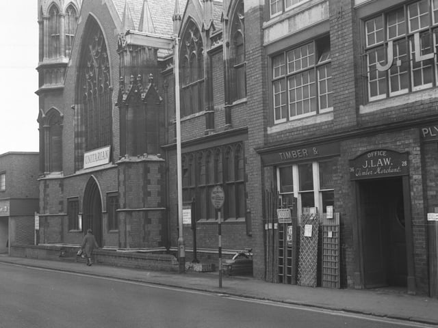 c1963 - Unitarian Church, Abington Square, Northampton