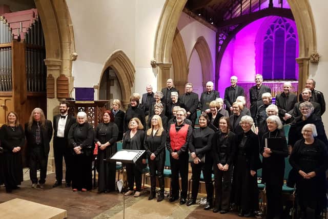 The Brackley Jubilee Choir in Easter 2023.