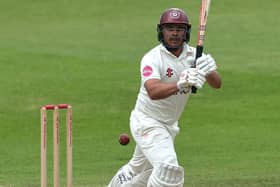 Northants batter Ricardo Vasconcelos