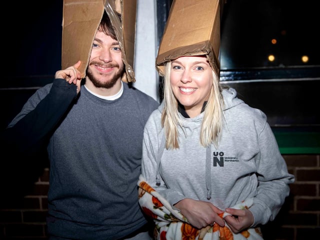 Around 40 people braved the streets on February 3 in aid of the homelessness charity.