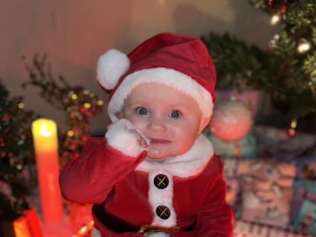 Nine-month-old Esmé.