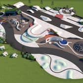 A skatepark design by Wheelscape in Brackley
