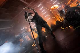 Gary Numan on stage at the Roadmender in Northampton on Tuesday, August 4, 2026. Photo by David Jackson.