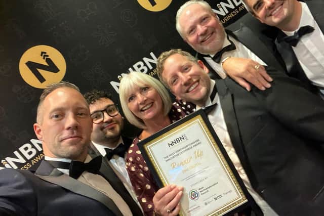 Zinc Digital team celebrate at NNBN Awards 2025