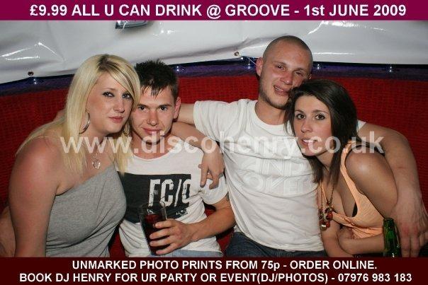Nostalgic pictures from a night out on the town 15 years ago