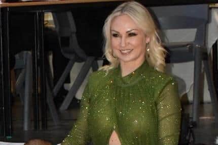 Kristina Rihanoff, whose expert guidance helps him shine on the dance floor.