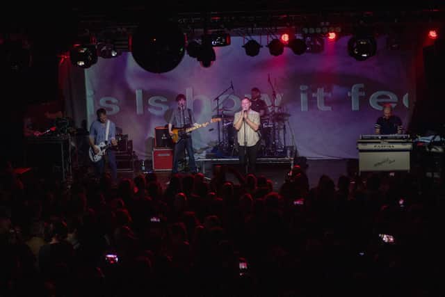 Inspiral Carpets on stage at the Roadmender in Northampton on March 23, 2023. Photo by David Jackson.