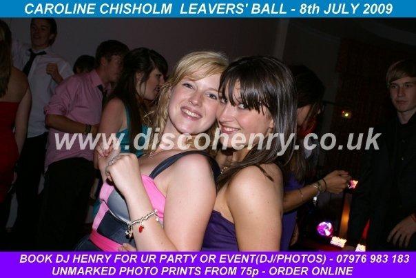 Photos from Caroline Chisholm's Sixth Form prom on July 8, 2009.