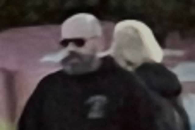 Police would like to speak to the man in the image.