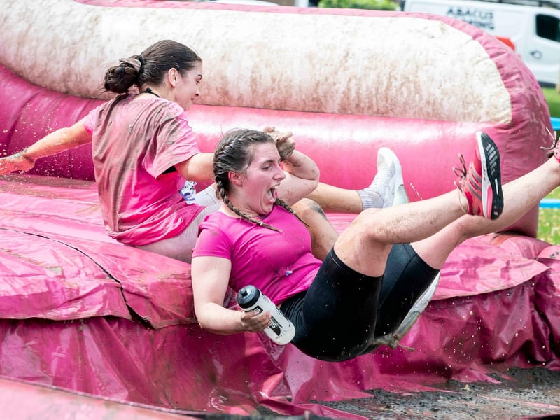 Pretty Muddy events took place in Abington Park on Saturday July 29, 2023.
