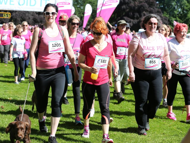 2014 - 10k Race for Life at Abington Park, Northampton.