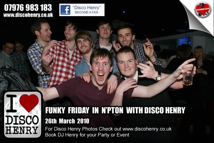 Nostalgic pictures from a night out in town