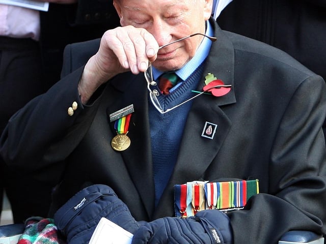 2011 - Remembrance Day Parade in Northampton Town Centre.