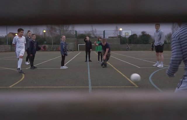Northampton youngsters take part in Street Sports recently.