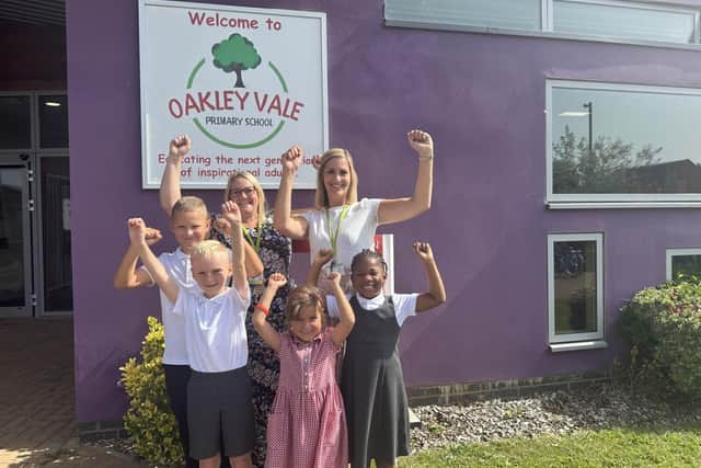 Oakley Vale celebrate a successful Ofsted monitoring visit