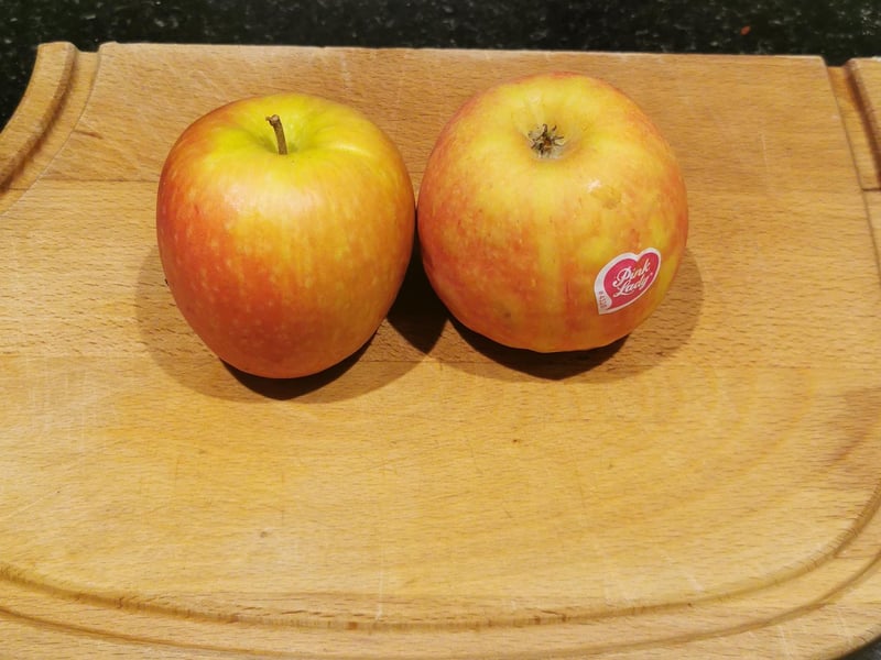 Two apples were removed from someone's bum in 2022