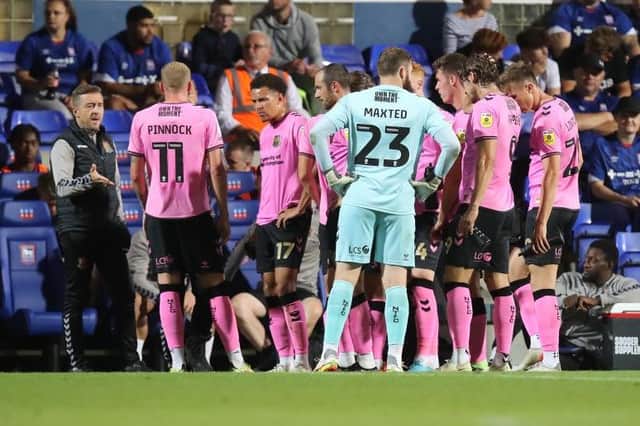 It was a night to forget at Portman Road. Pictures: Pete Norton.