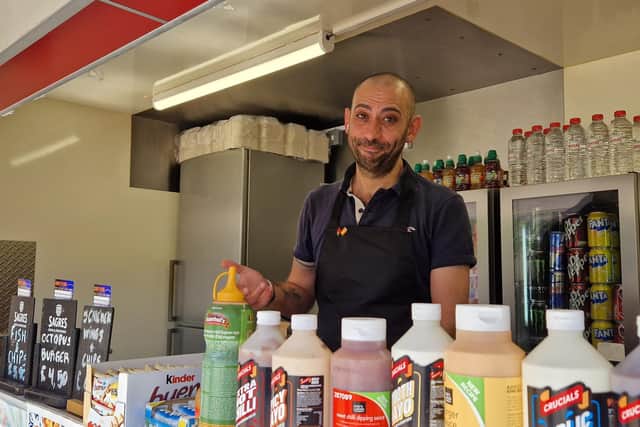 Joao, owner at Ciro's Place, claims his van was unfairly moved to accommodate H&M.