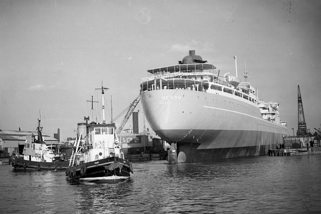 The Nordic Heron is launched in March 1959.