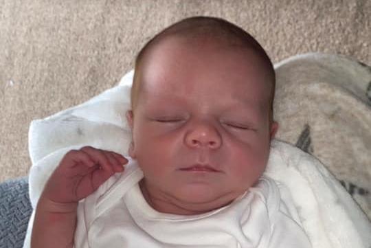 Sydney-Rose Mary born at 7.31am on February 10 at Northampton General Hospital, weighing 6lb 10oz.