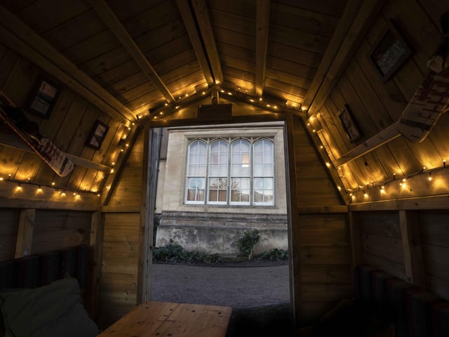 Take a look around the winter light trail, which is now open and will be until December 31.