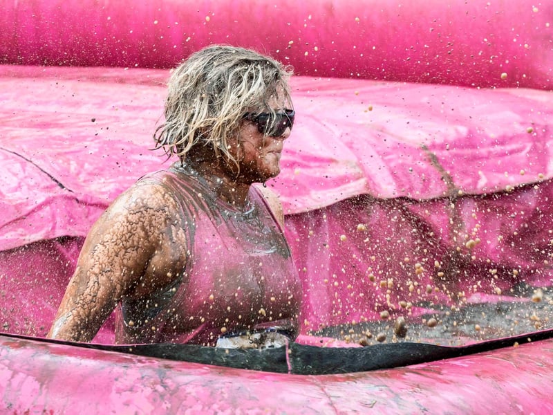 Pretty Muddy events took place in Abington Park on Saturday July 29, 2023.