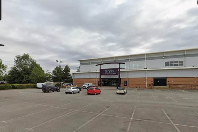 The incident happened in the car park near Tenpin bowling in Weedon Road, Northampton