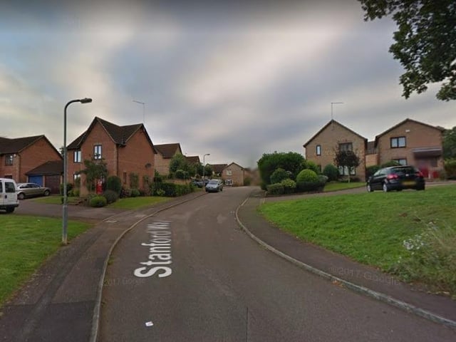 Coming in at joint-third place for the highest number of reports of violence and sexual offences in Northampton in January 2023 were made in connection with incidents that took place on or near Stanford Way, with nine.
