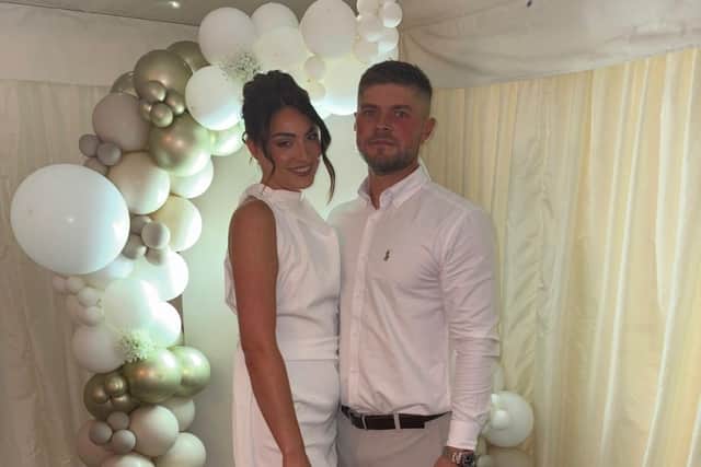 Brooke and her partner Sam.