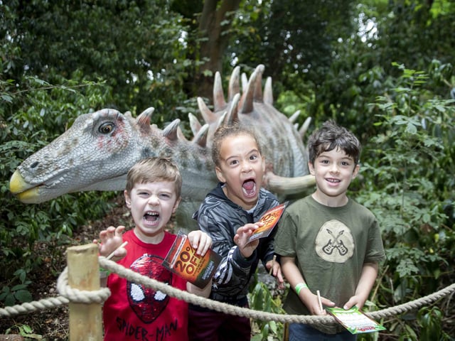 Families had tons of fun at Delapre Abbey