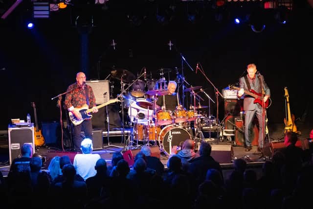 Ex-TC on stage at the Roadmender in Northampton on Friday, November 30. Photo David Jackson.
