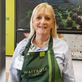 Pictured: Marion Chown, organiser of the event who has been an employee at Waitrose for 31 years.