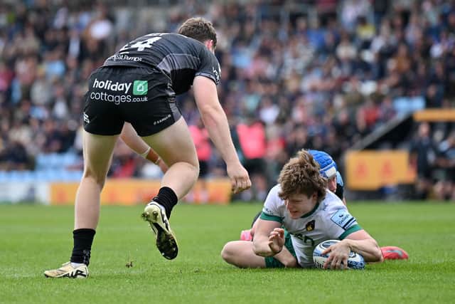 Jake Garside scored during the first half for Saints (photo by Dan Mullan/Getty Images)