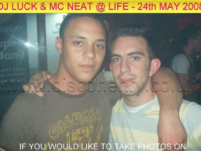 Nostalgic pictures from a DJ Luck gig in Northampton