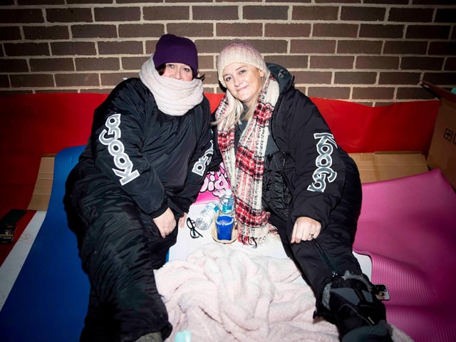 Around 40 people braved the streets on February 3 in aid of the homelessness charity.