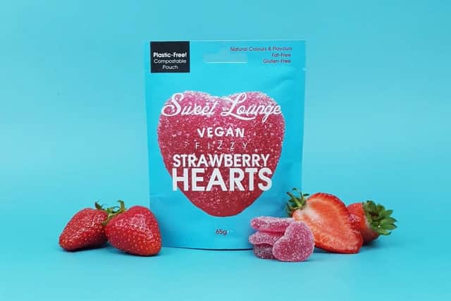 Two of the important parts of the Sweet Lounge's ethos is the products are vegan, and the packaging contains no plastic - something founder Greta was disappointed that no sweet brands had endeavoured to do.